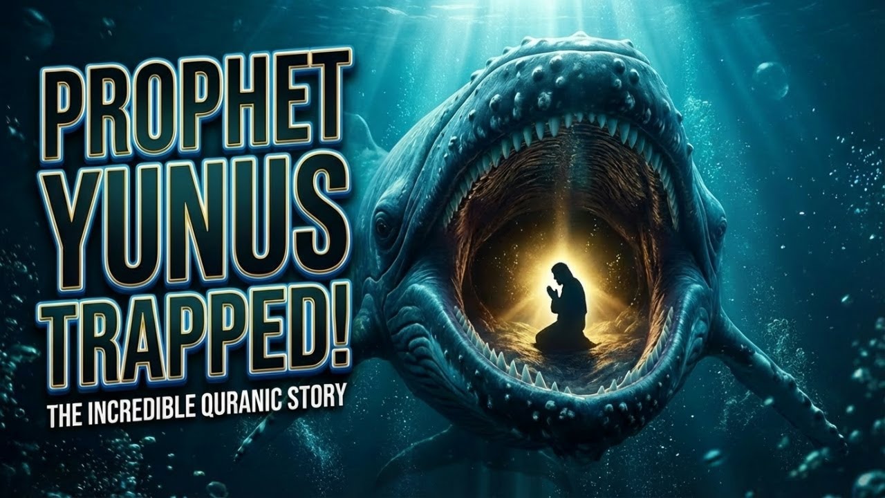 😱 Пророк Юнус (мир ему) попал в кит! 🐋 Невероятная кораническая история о терпении и прощении