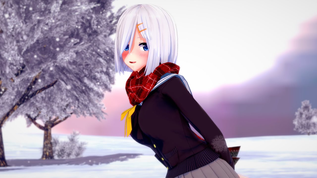 【MMD】艦これ 浜風で『ライカ』 1080p [KKVMD]