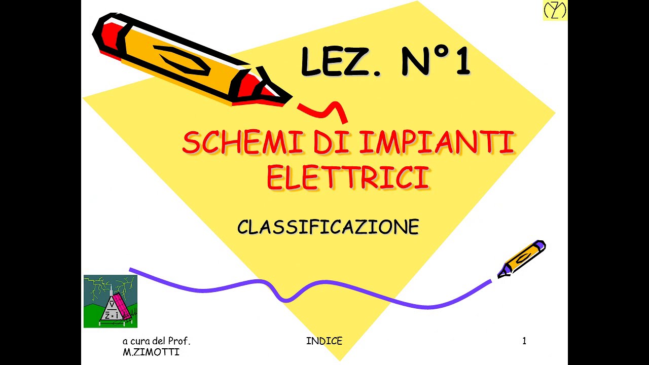 SCHEMI DI IMPIANTI ELETTRICI LEZ1