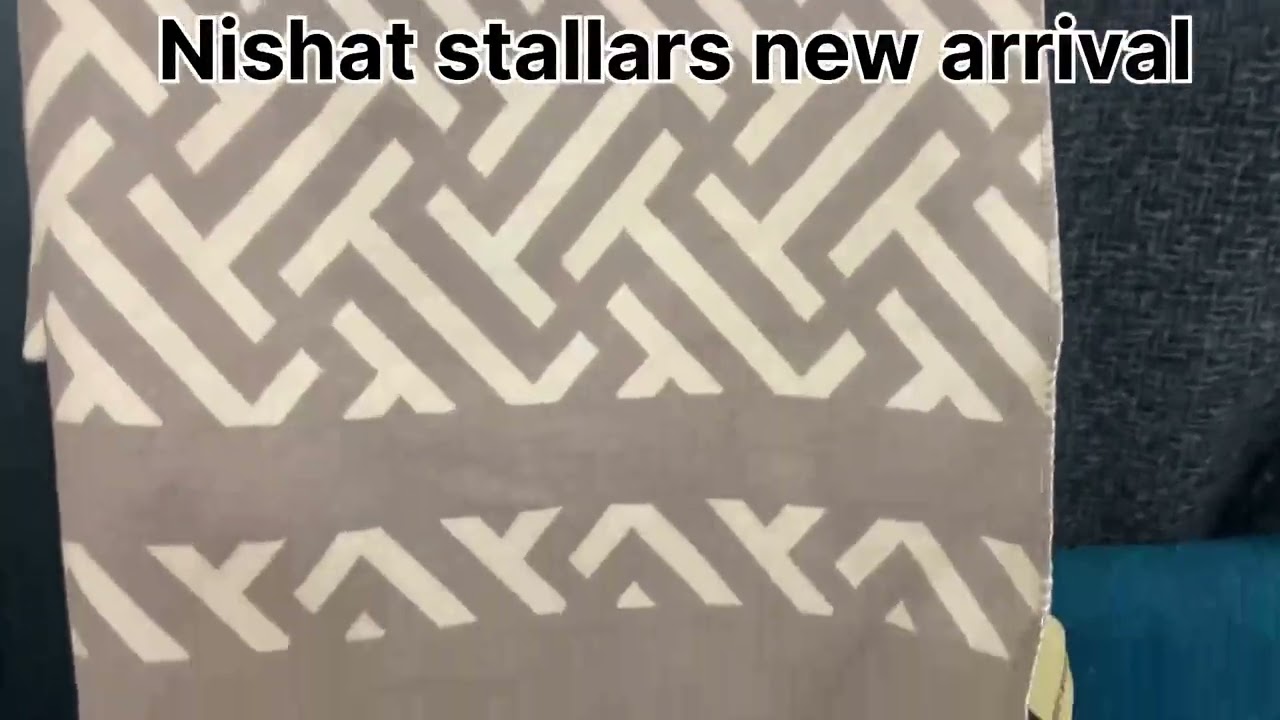 Nishat stallars new arrival winter collection 