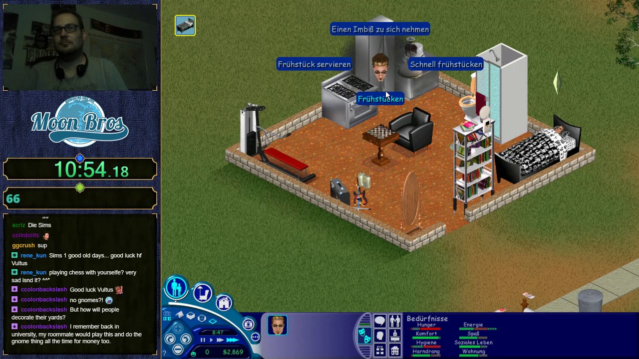 The Sims 1 (Max all Skills) Speedrun in 39:53
