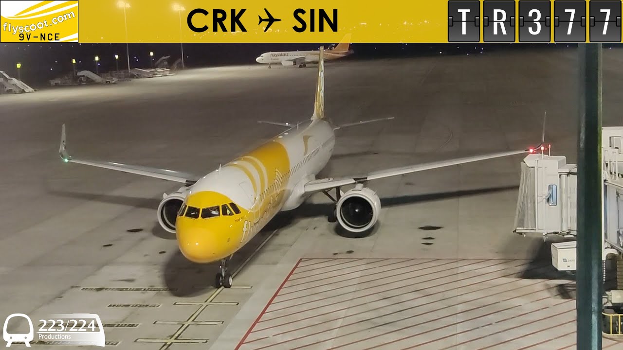Scoot Airbus A321-271NX [9V-NCE] [RPLC] Clark International Airport ➡ [WSSS] Changi Airport