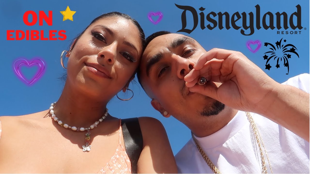 GOING TO DISNEYLAND HIGH AF :)