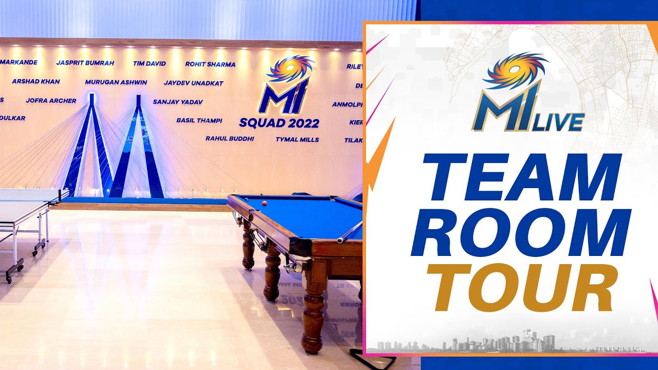 Hrithik Shokeen - MI Team Room Tour | Mumbai Indians
