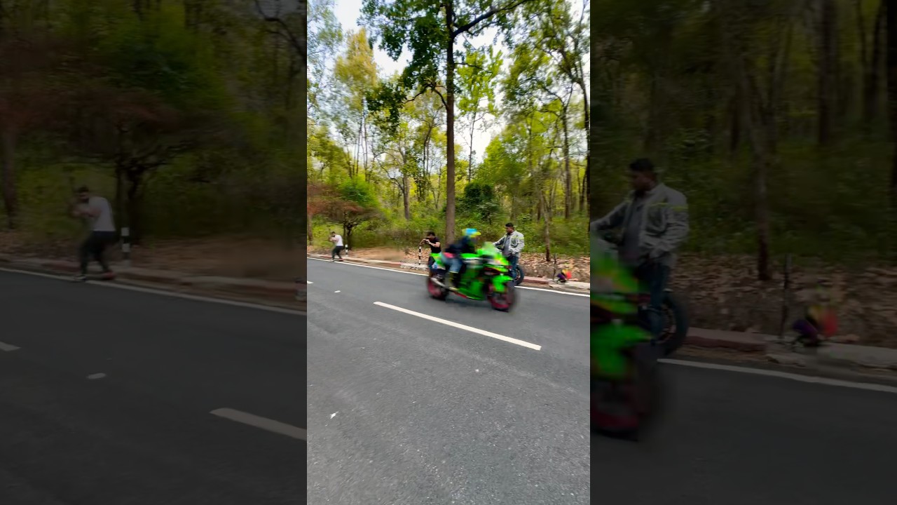 Kawasaki Ninja Zx10r fly by😍☠️ #shortsfeed #shortsviral #shorts #shortsbeta #shortsvideos #shorts
