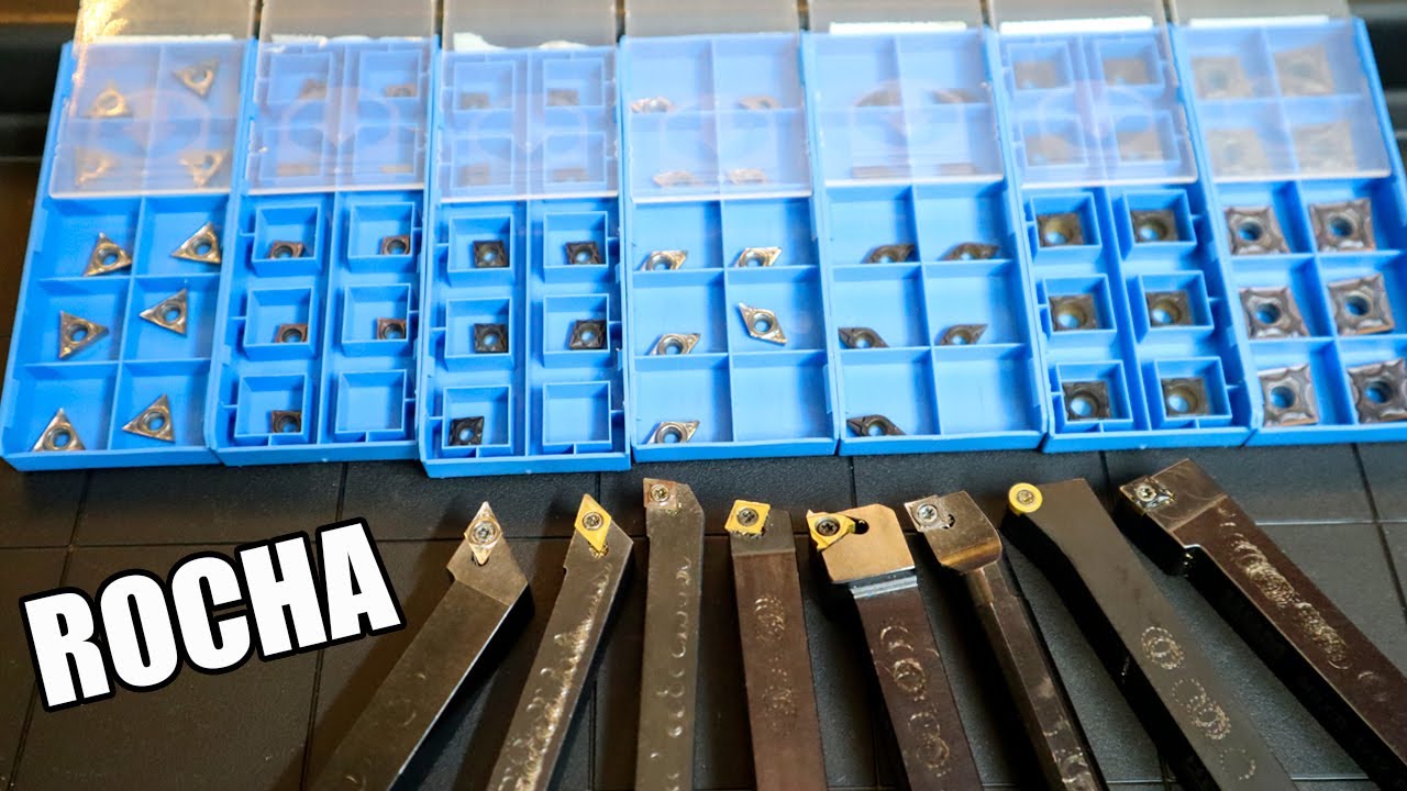 Plaquitas para TORNO DE METAL (Curso de Torno)