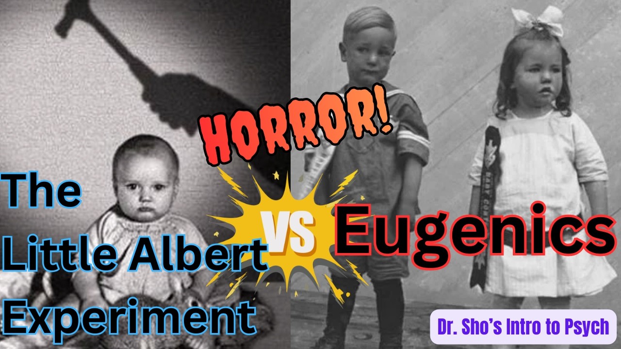 Introduction to Psychology: Watson's Little Albert Experiment vs Eugenics #psychology #behaviorism