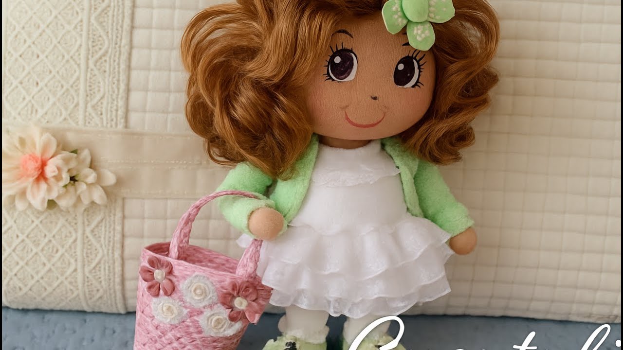 DIY/MUÑECA CON CESTITA🎀🌺