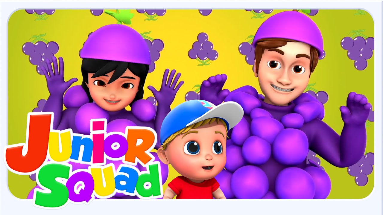 Frutta Canzone per Bambini e Video Educativi in Italiano - Junior Squad