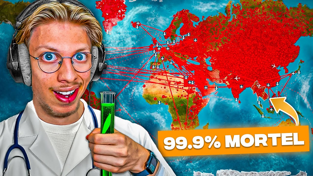 J'ai crée le PIRE VIRUS pour DOMINER le MONDE... (Plague Inc.)