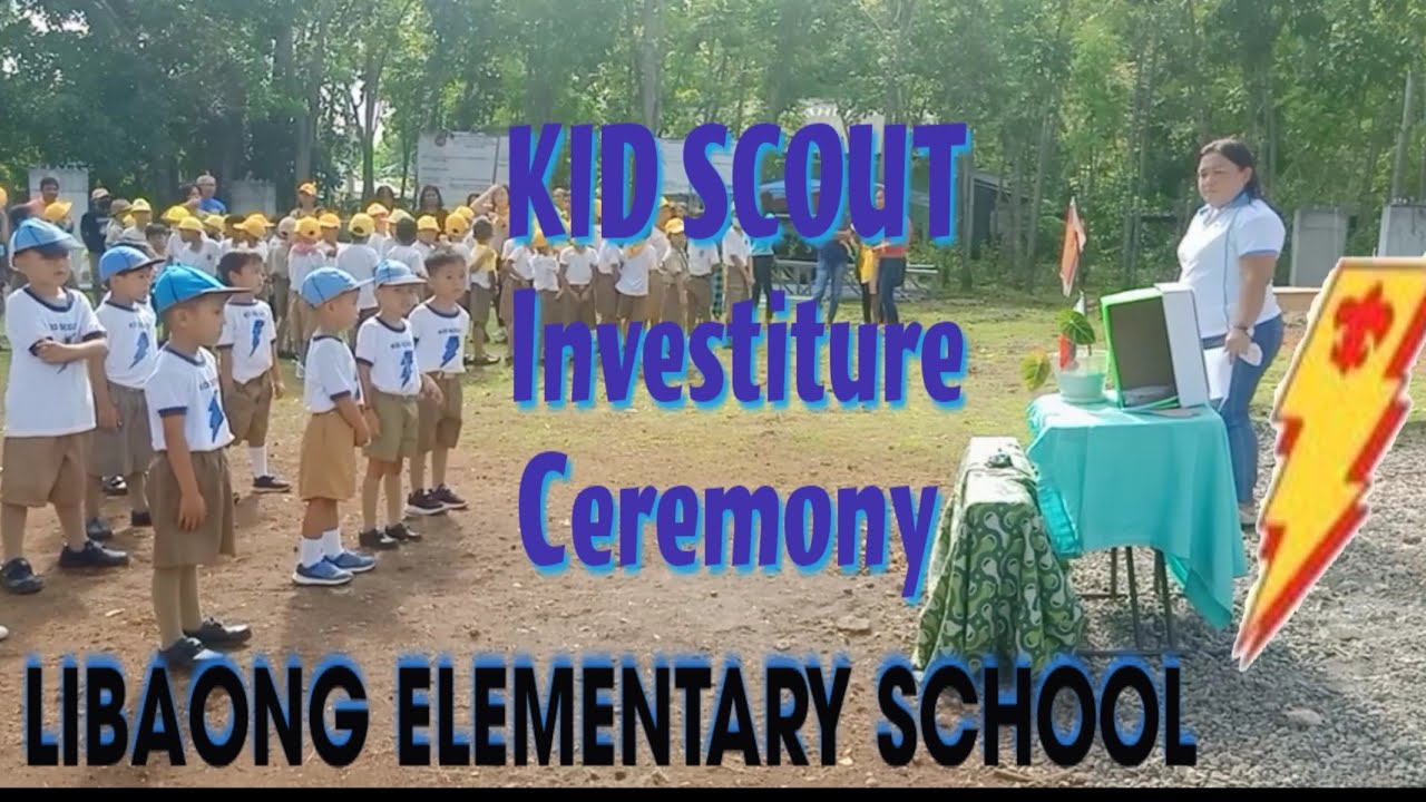KID Scout Investiture Ceremony: LIBAONG ES