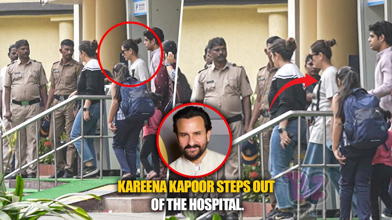 Kareena Kapoor Leaves Lilavati Hospital After Heartfelt Meeting with Saif Ali Khan