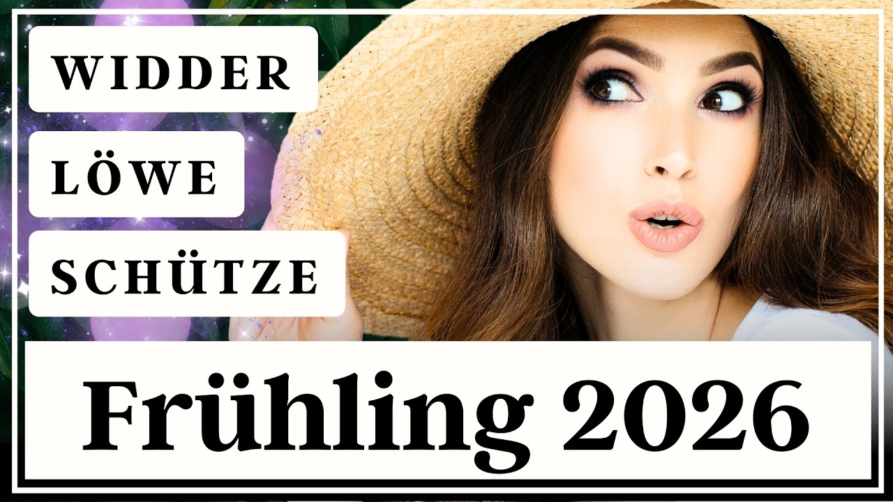 In der h&ouml;heren Liga! 🏆💓 Fr&uuml;hling 2026 ✨ Widder L&ouml;we Sch&uuml;tze ✨ Tarot Orakel ✨