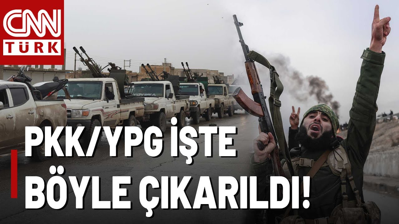 Suriye Ordusu'nun PKK/YPG'ye Operasyon Anları! Ter&ouml;ristler İşte B&ouml;yle &Ccedil;ıkarıldı...