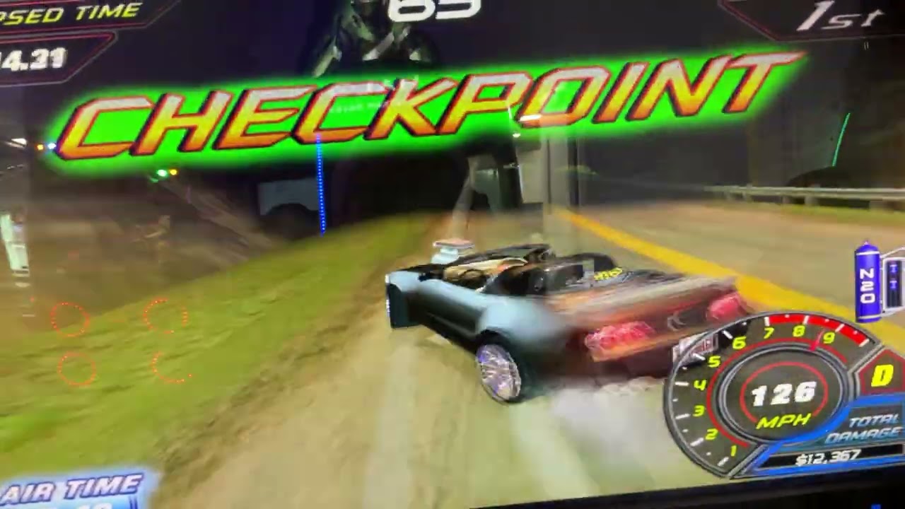 The Fast and the Furious Arcade - Mulholland Drive | Spyder 738