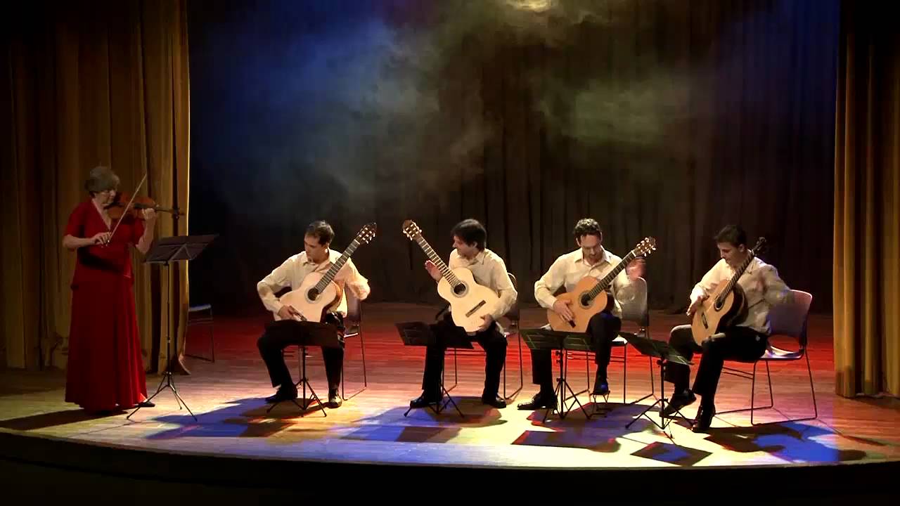 Cuarteto IN CRESCENDO - V. Un domingo en La Boca - 5 Piezas Artesanales (M. D. Pujol)
