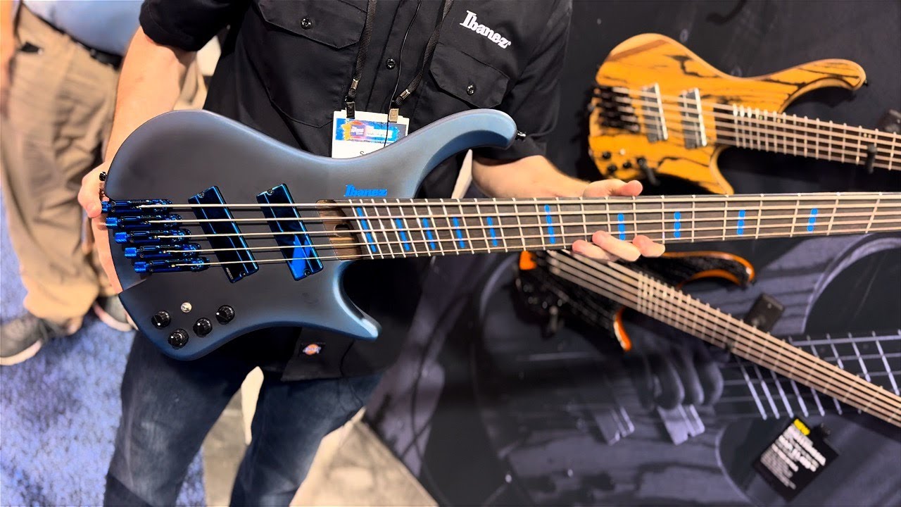 New Ibanez Basses at NAMM 2025