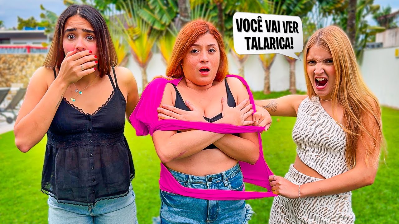 HOJE ESSA TALARICA FALSA SAI DAQUI SEM ROUPA ‼️