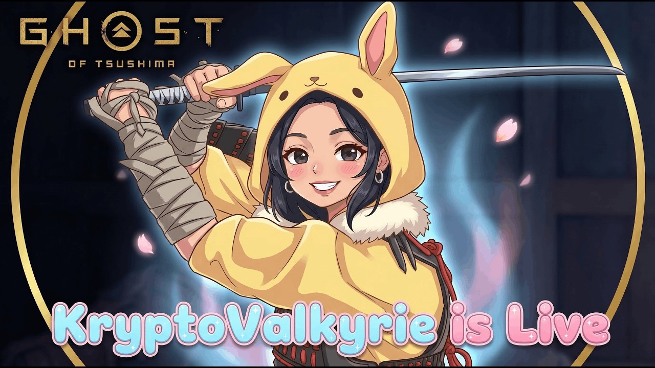 Ghost of Tsushima LIVE 🔥 Chill Stream and CHITCHAT 😘 | KryptoValkyrie is LIVE  #girlgamer #live