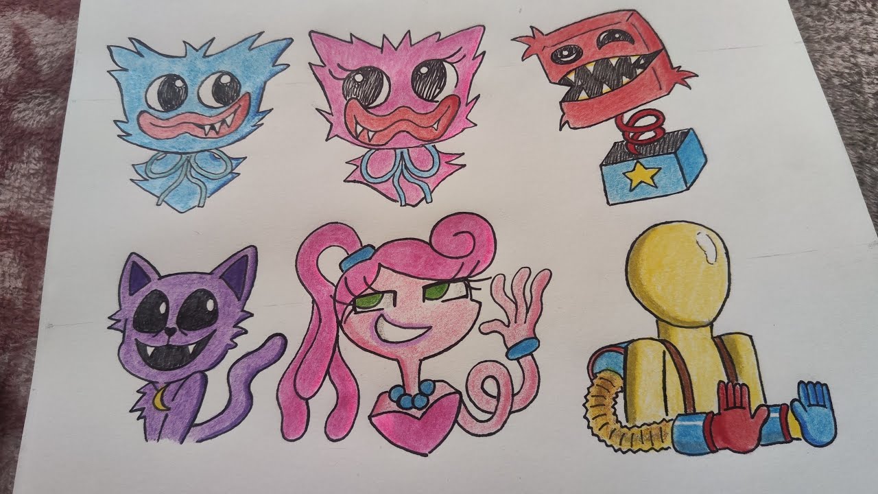 Últimos dibujos de Poppy Playtime?