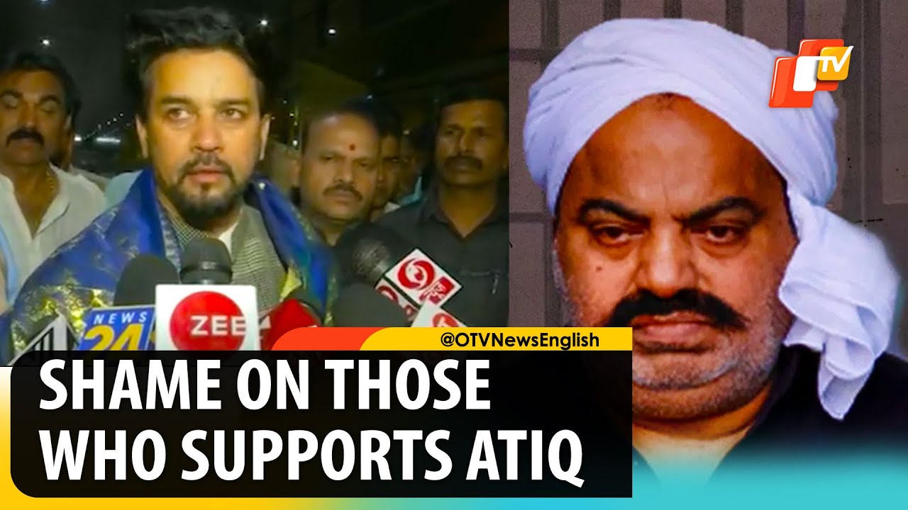 Anurag Thakur Condemns Opposition Crying Over Murder Of Atiq Ahmed | OTV News