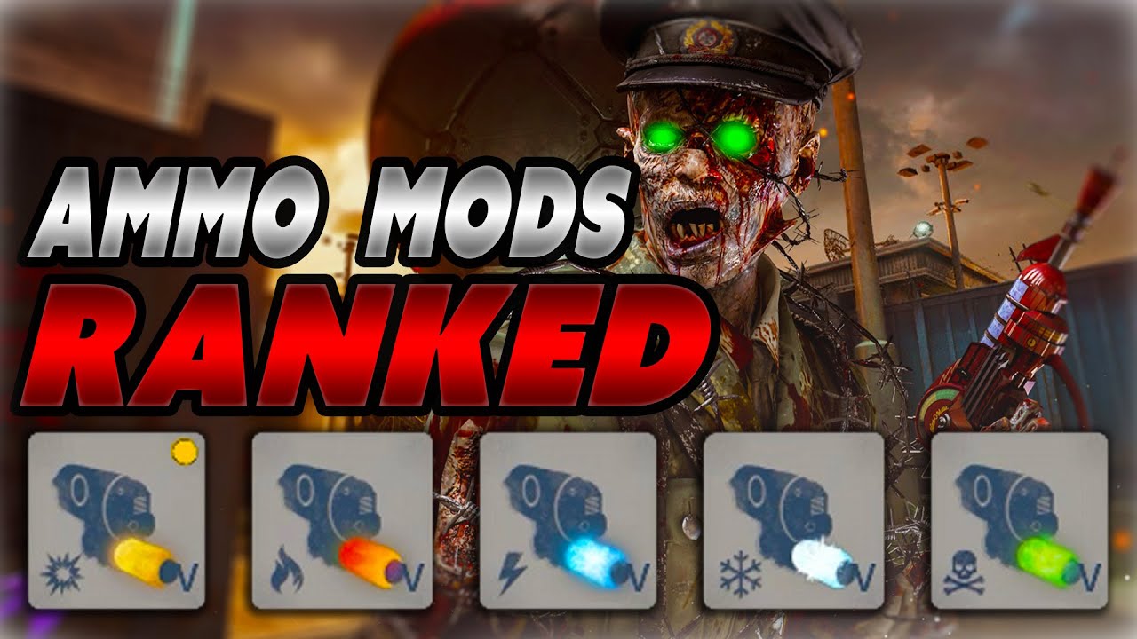 All ammo mods Ranked (Black ops Cold War Zombies)
