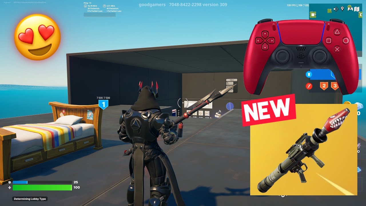 Fortnite Bedwars 😍 Gameplay PS5 🎮