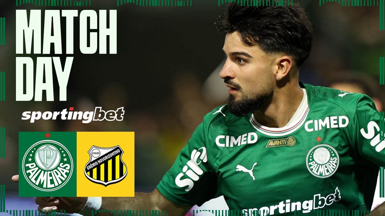 PRIMEIROS 90 MINUTOS DA DECISÃO! BOLETIM PRÉ-JOGO DE PALMEIRAS X NOVORIZONTINO
