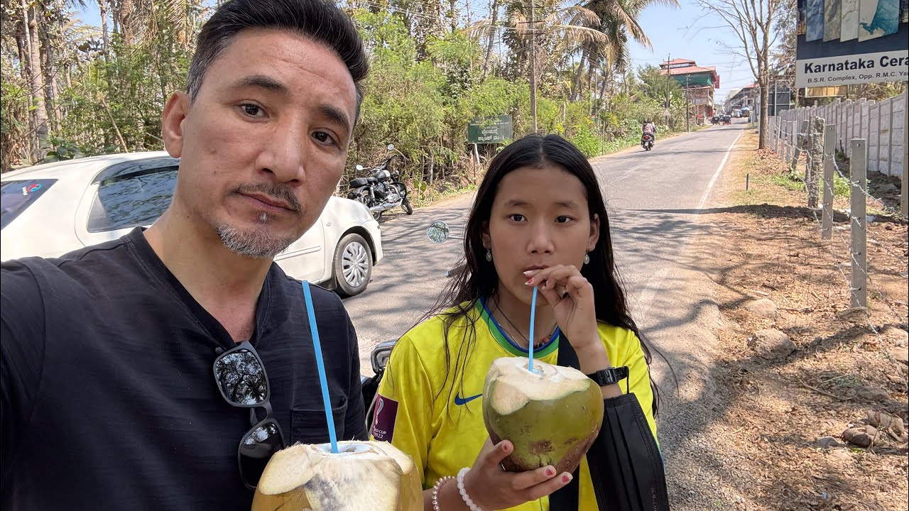 Coconut at 1st Camp|| Bylakuppe 👍