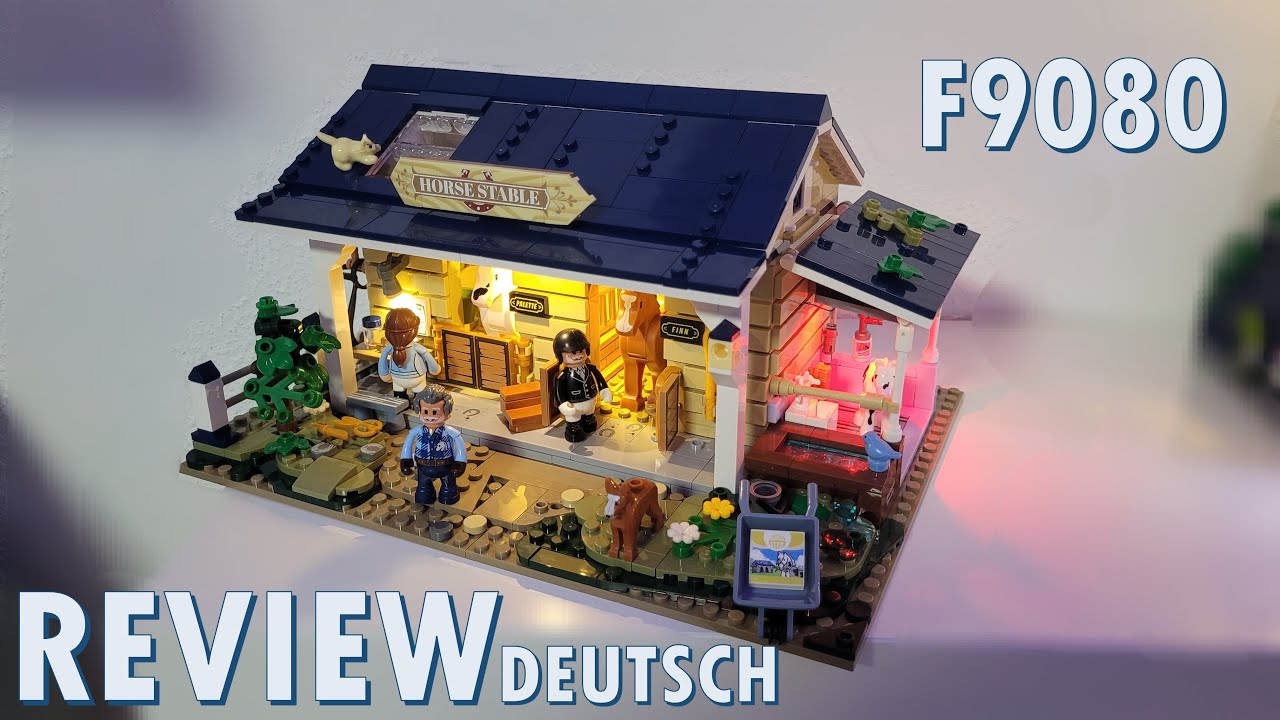 Lumibricks (FunWhole) F9080 Horse Stable | Review, Deutsch | klein und fein | Tobi’s Brick Space |