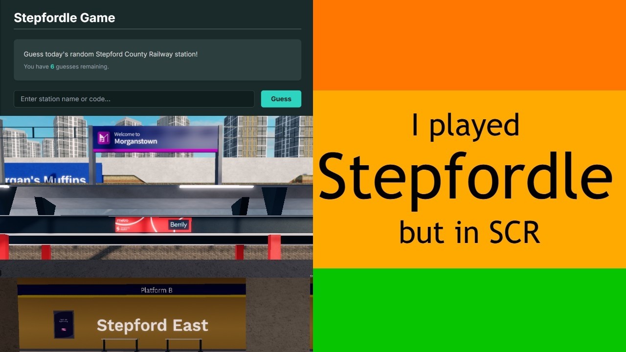 I played Stepfordle in SCR