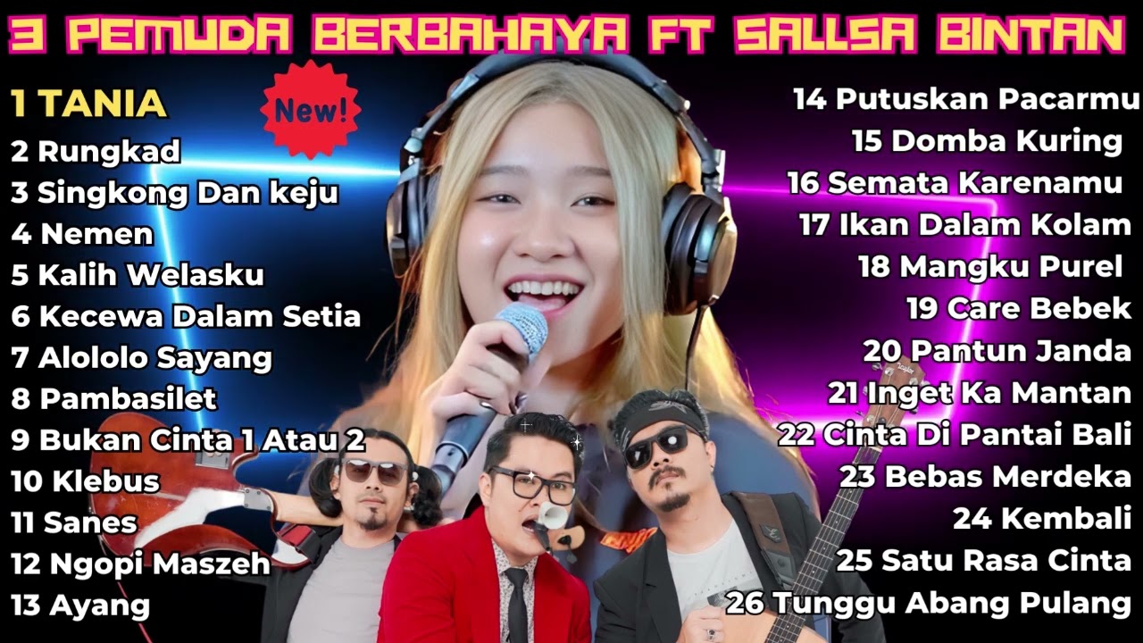 TANIA ASULAMA SUKA DIA - SALSA BINTAN FT. 3 PEMUDA BERBAHAYA FULL ALBUM TERBARU 2023