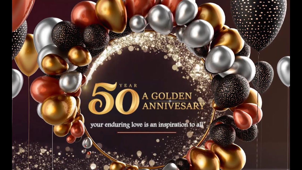 Happy Wedding Anniversary 50th | Visit & Vanida Kittiudom
