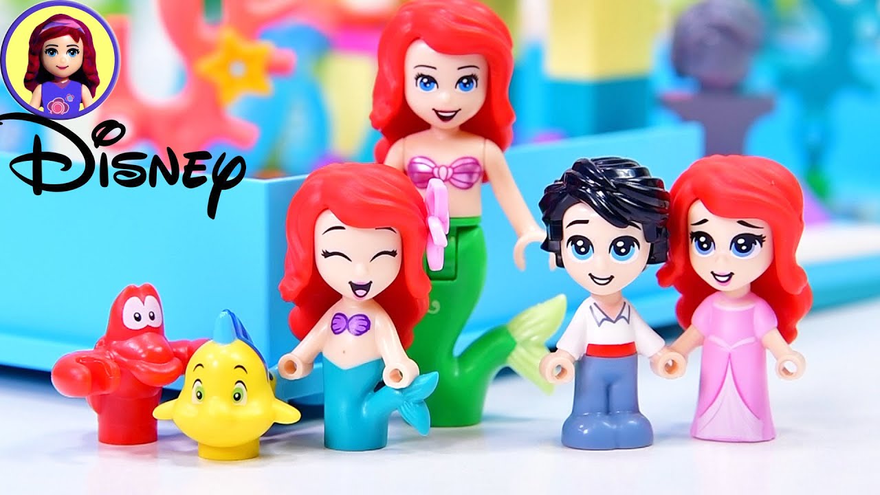 Lego Disney Princess Ariel's Storybook Adventure Build