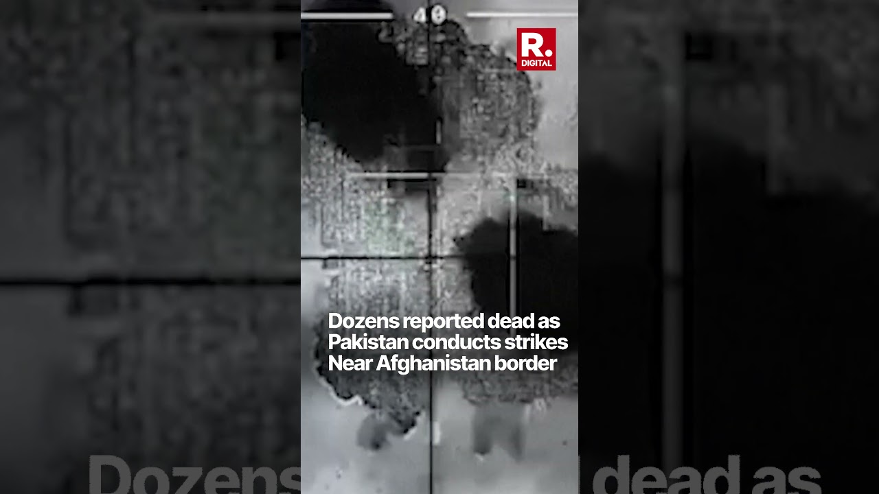 Dozens Reported Dead as Pakistan Conducts Strikes Near Afghanistan Border
