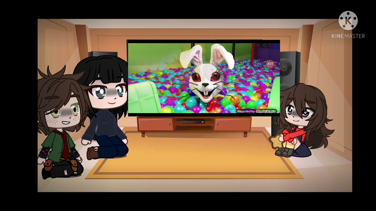 ~Past vanny and parents react to Astray fnaf~