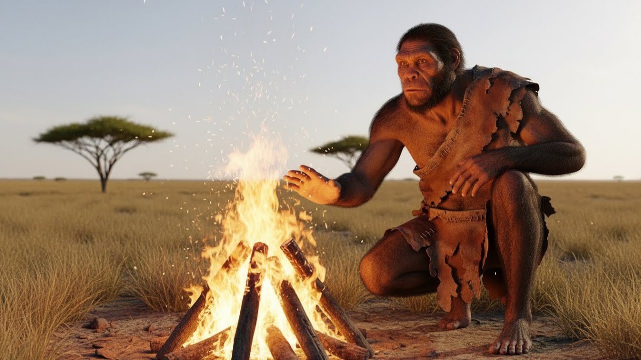 Witness Life 4.9 Million Years Ago | The Birth of Fire and Human Power