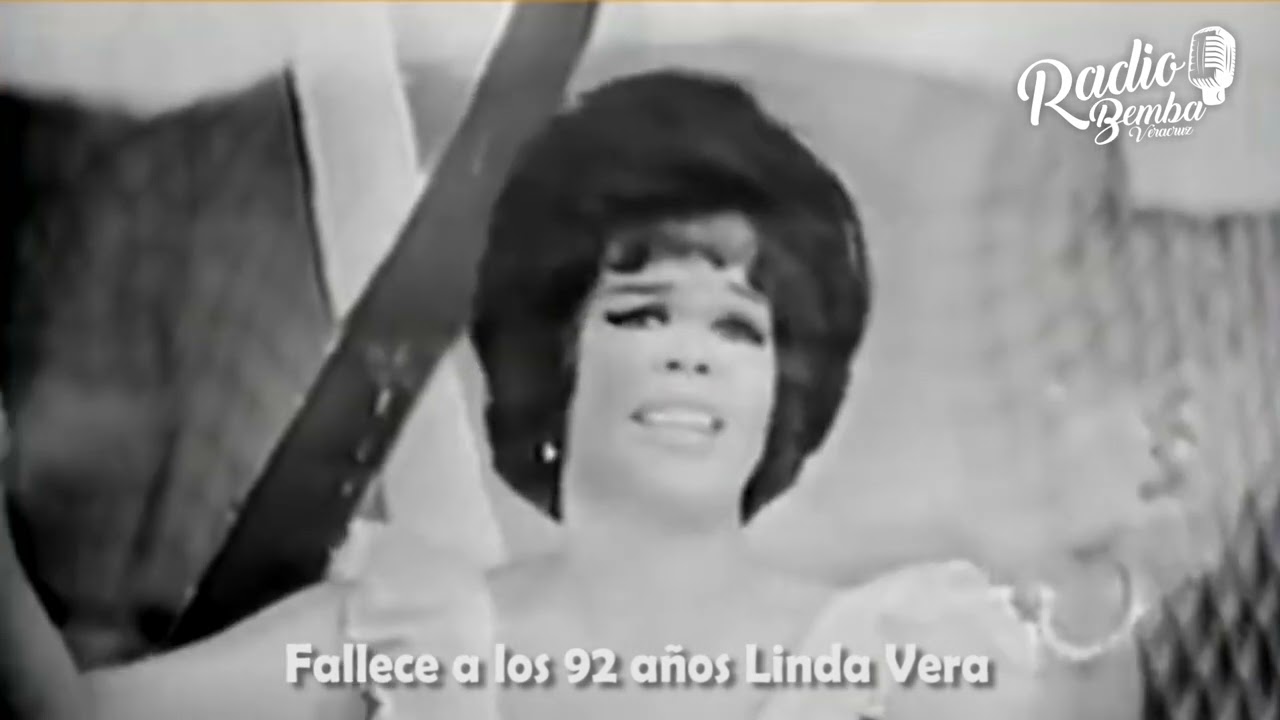 Fallece a los 92 años una voz iconica de la cumbia: Linda Vera.