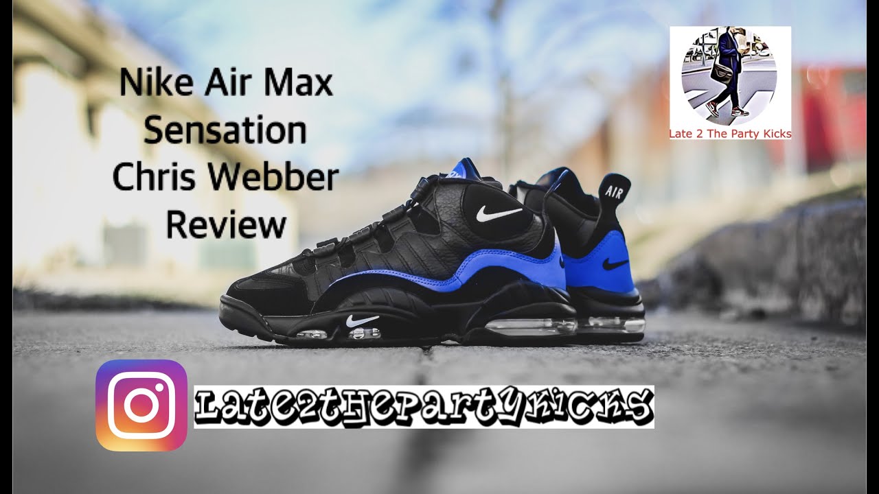 Nike Air Max Sensation Chris Webber eBay deal Review
