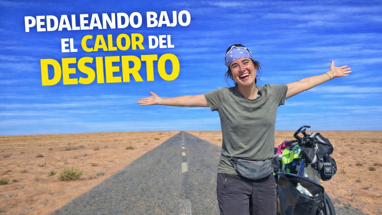 PEDALEANDO bajo el CALOR del DESIERTO | Mauritania | EP. 4