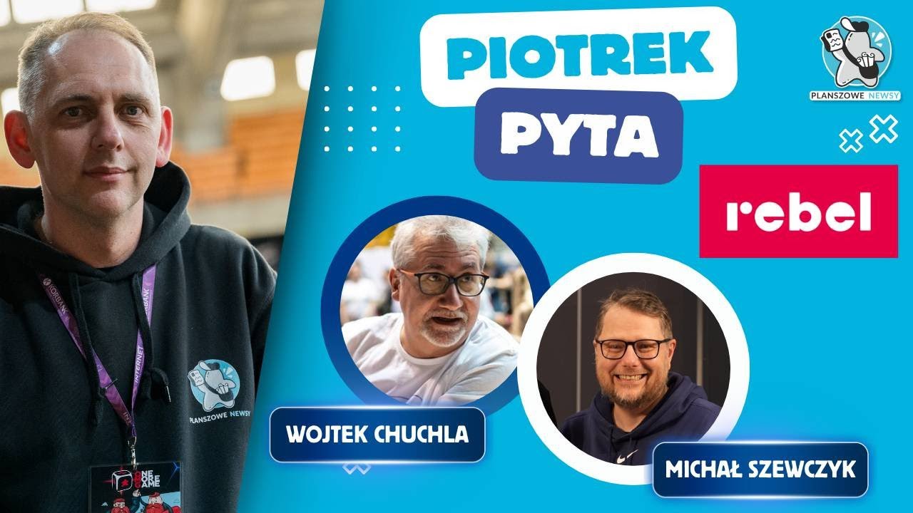 Piotrek pyta... co słychać w wydawnictwie Rebel? || LIVE PN