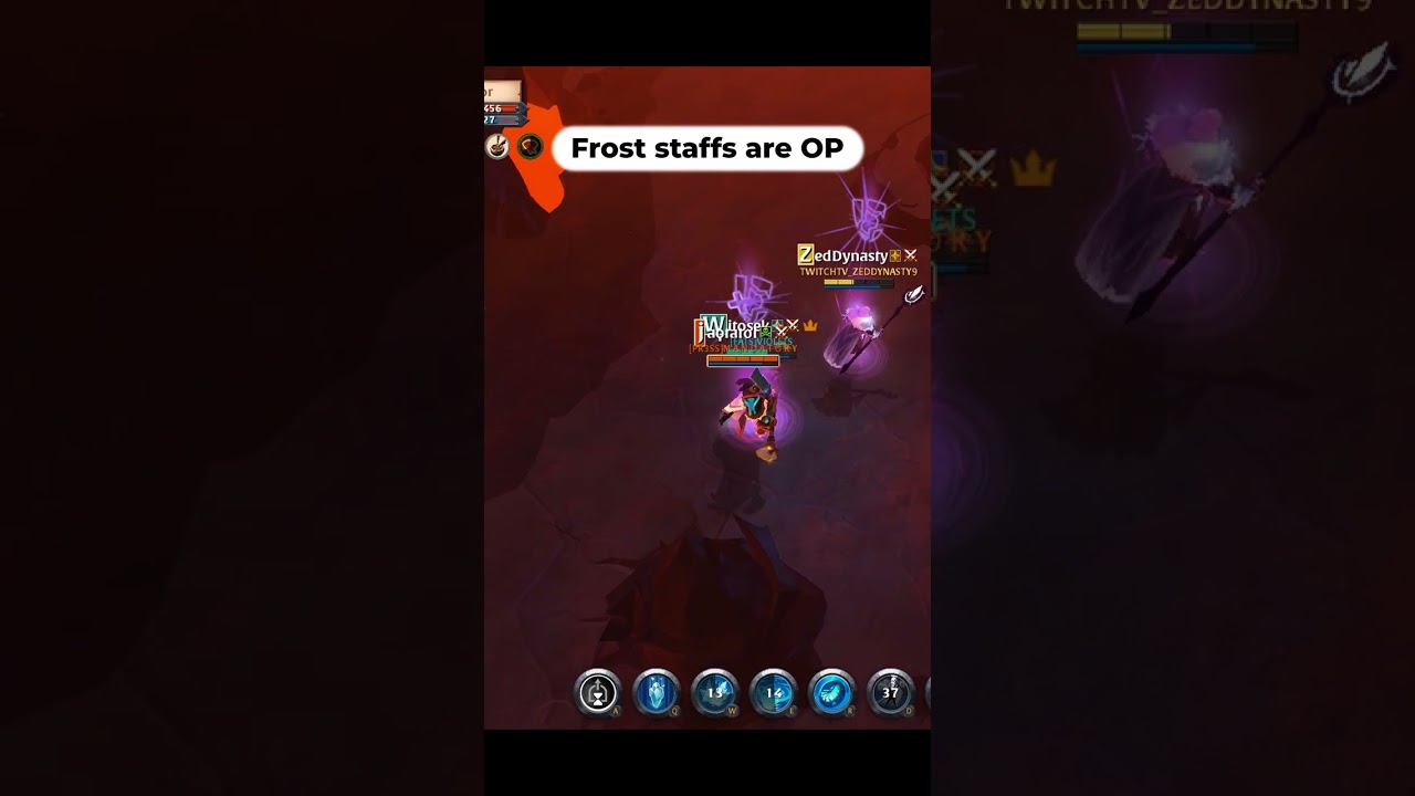 Frost staff + Pierce = Hit like a truck