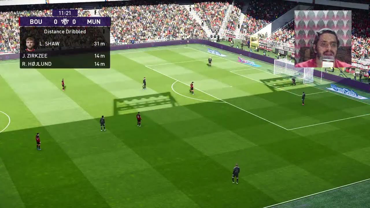 🔴AFC Bournemouth vs Manchester United | Premier League | PES 2021 Gameplay Simulation (PlayStation)