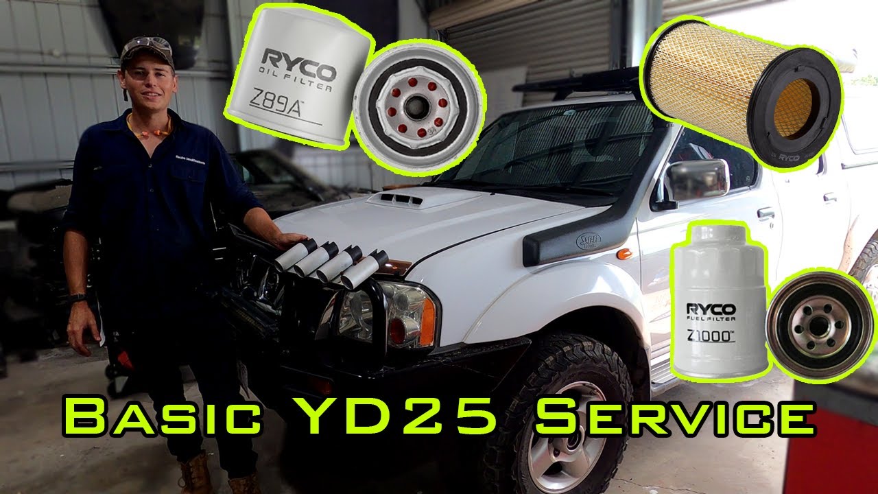 Как обслуживать YD25 Navara