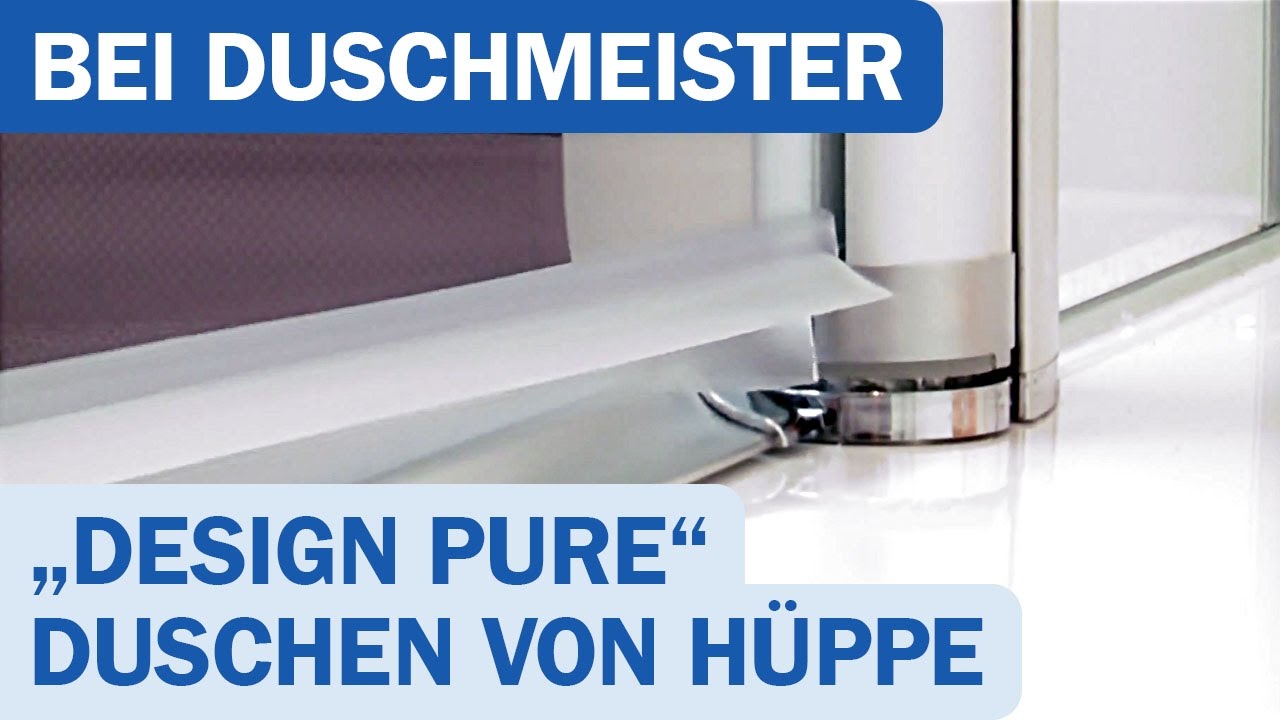 Hüppe Duschkabine Design pure Produktvideo