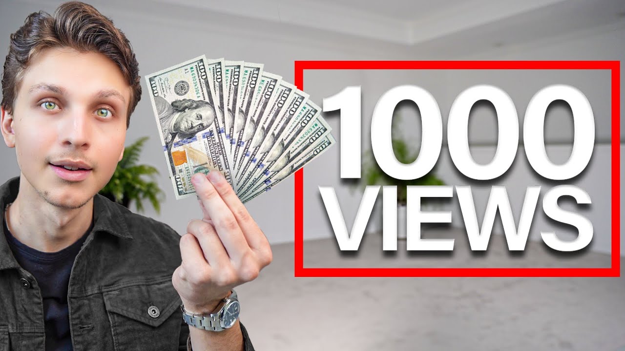 How Much YouTube Pays You For 1,000 Views In 2026