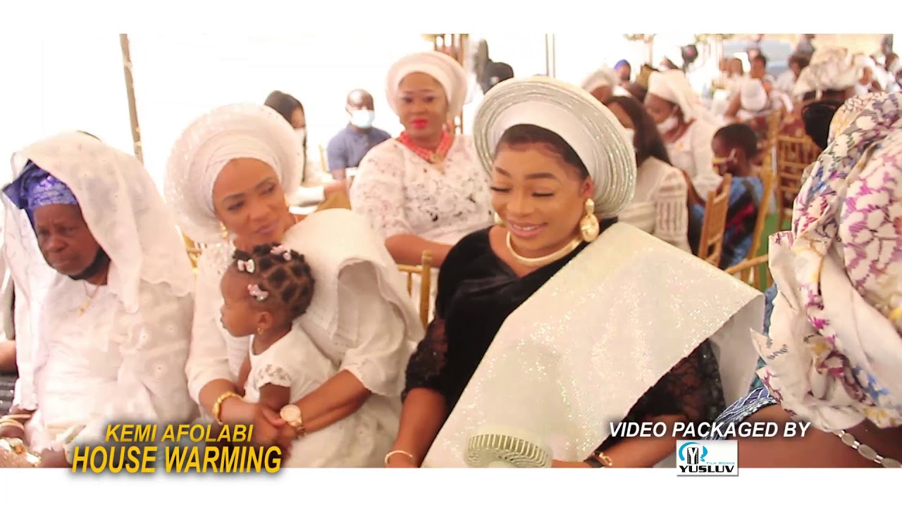 Actress Kemi Afolabi HOUSE WARMING prayer.