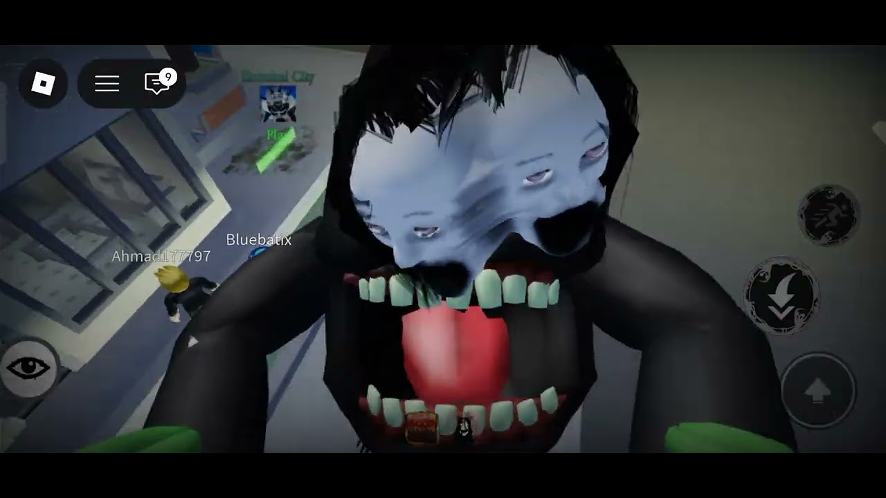 aku di kota di kejar monster aneh