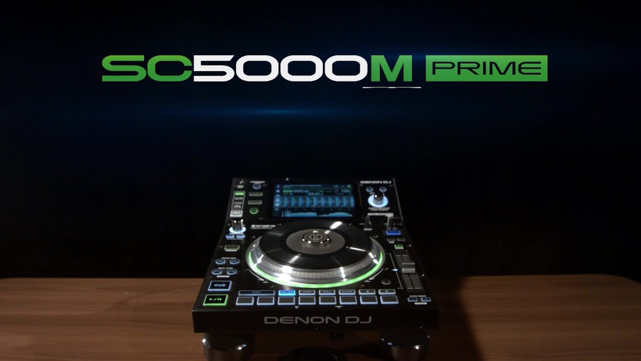 Denon DJ SC5000M Prime Media Player | Gear4music overview