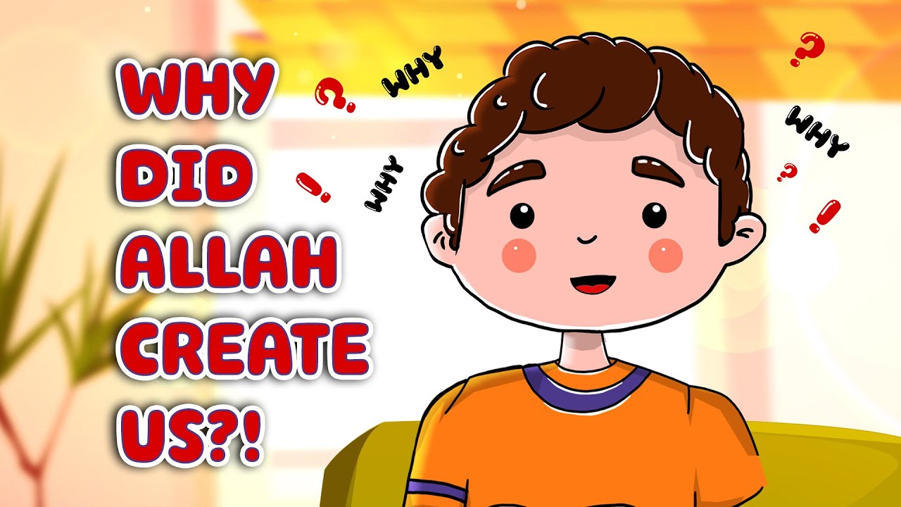 Why did Allah create us? | Islamic Cartoon for kids | Imam Sajjad explains | Story Time | English